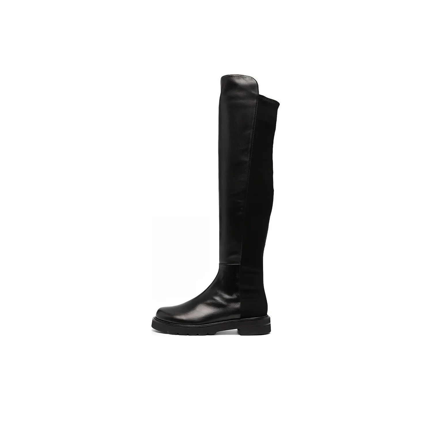 Stuart Weitzman/SW 5050 LIFT Over the knee leather boots Women's Black