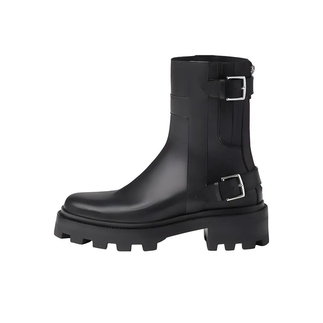 HERMES Jaimy Ankle Boots Men's Black
