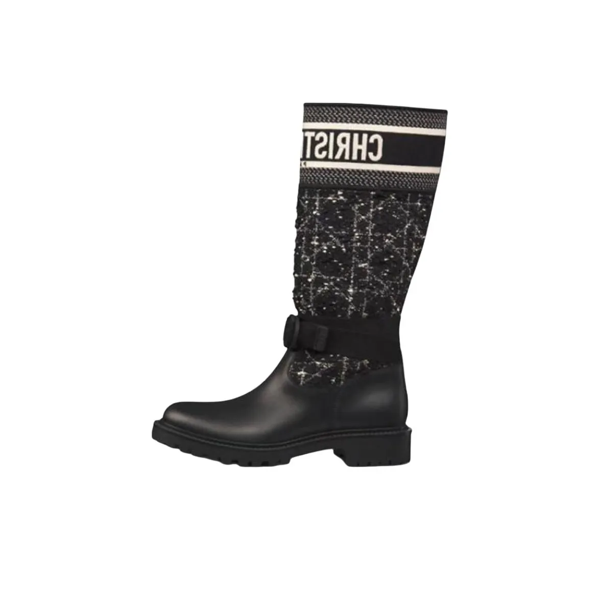 DIOR D Major Ankle Boots Women's Black