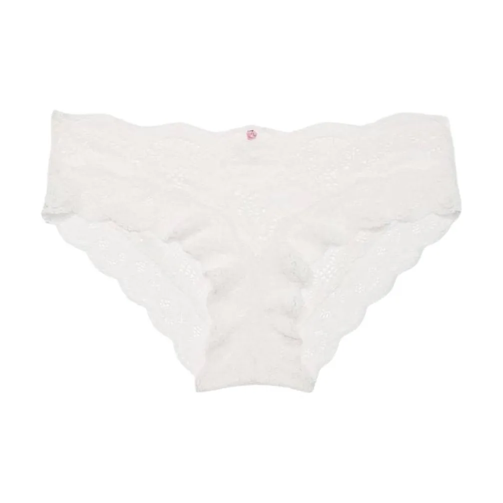 Victoria's Secret 24 BIG Show Коллекция DREAM Angels Трусики-бикини Женские 1 упаковка Кокосовый белый