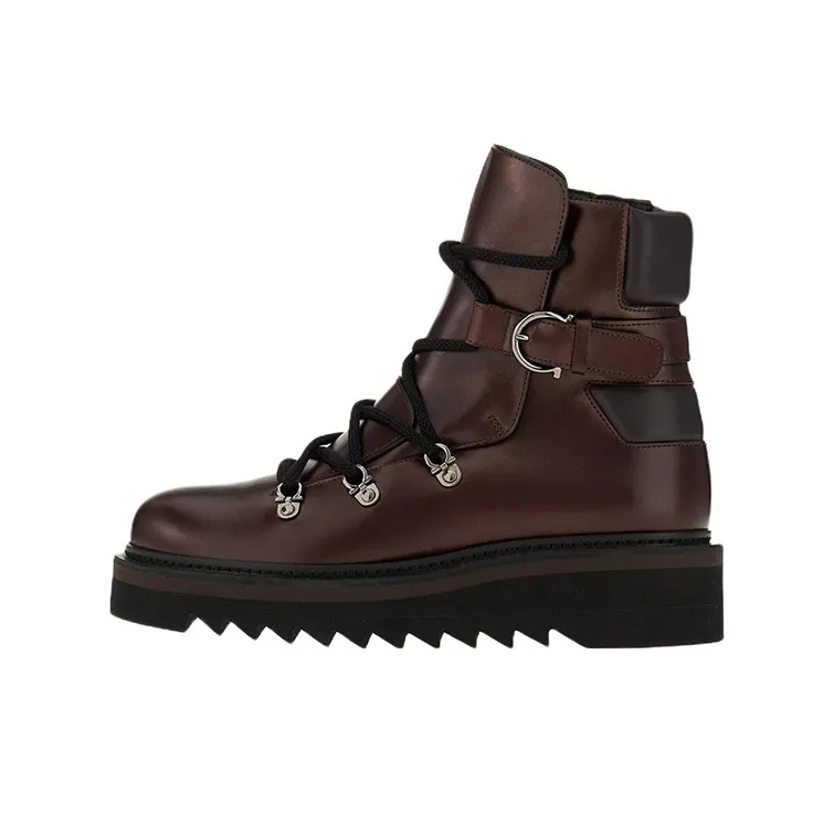 FERRAGAMO Elimo Lace up Boots