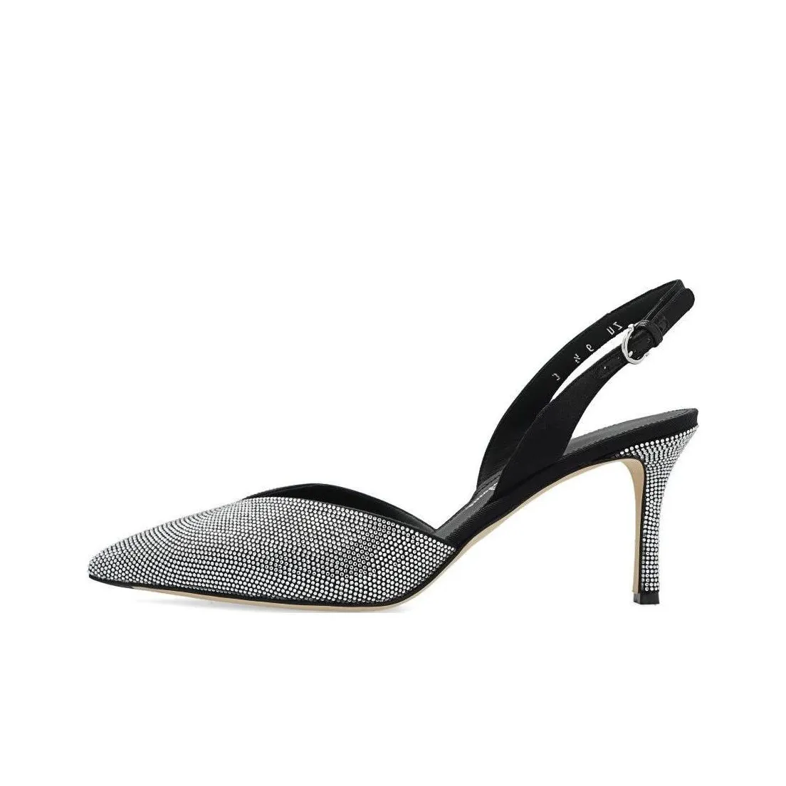 FERRAGAMO Crystal Embellished Slingback Pumps