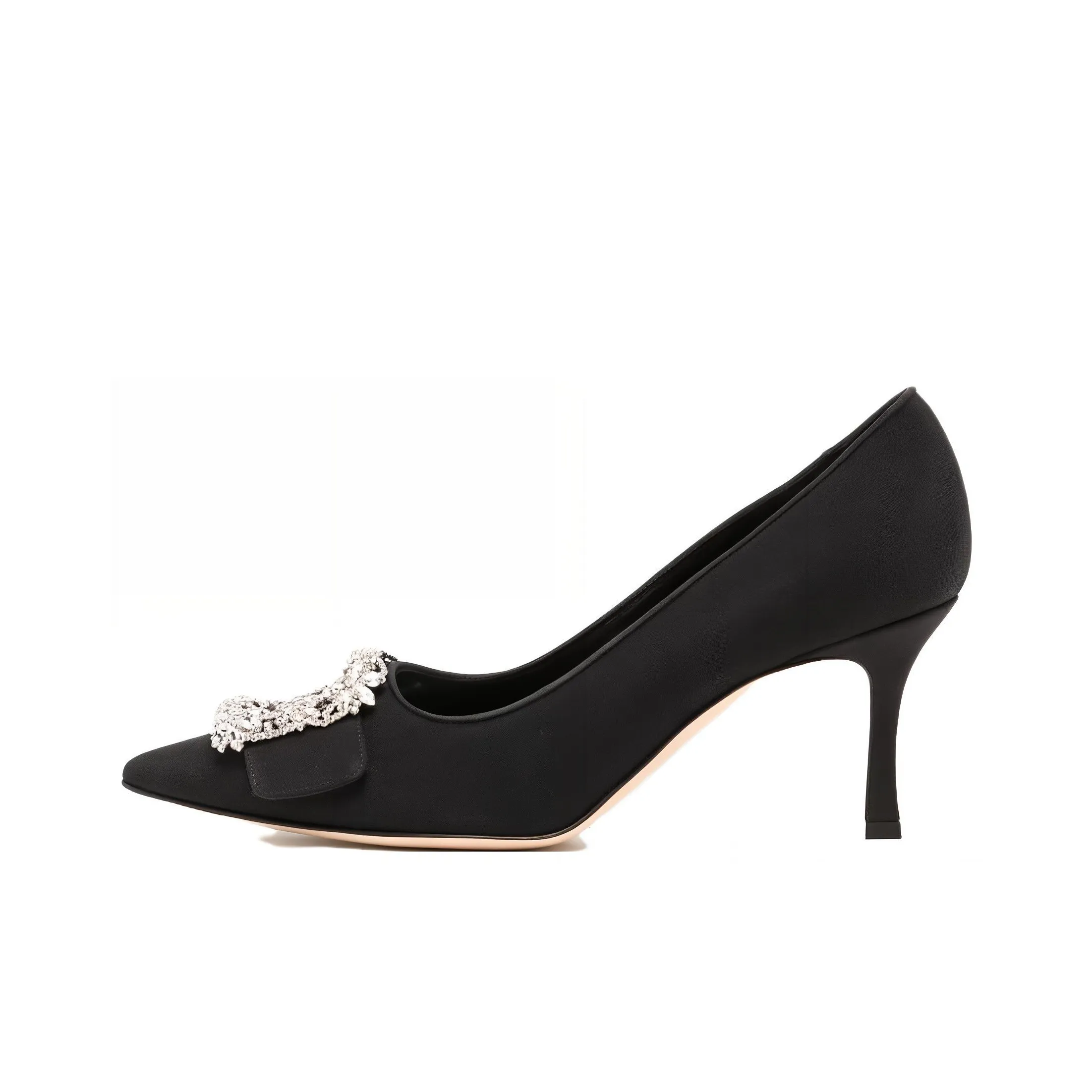 MANOLO BLAHNIK Hangisi 70mm Leather Pumps