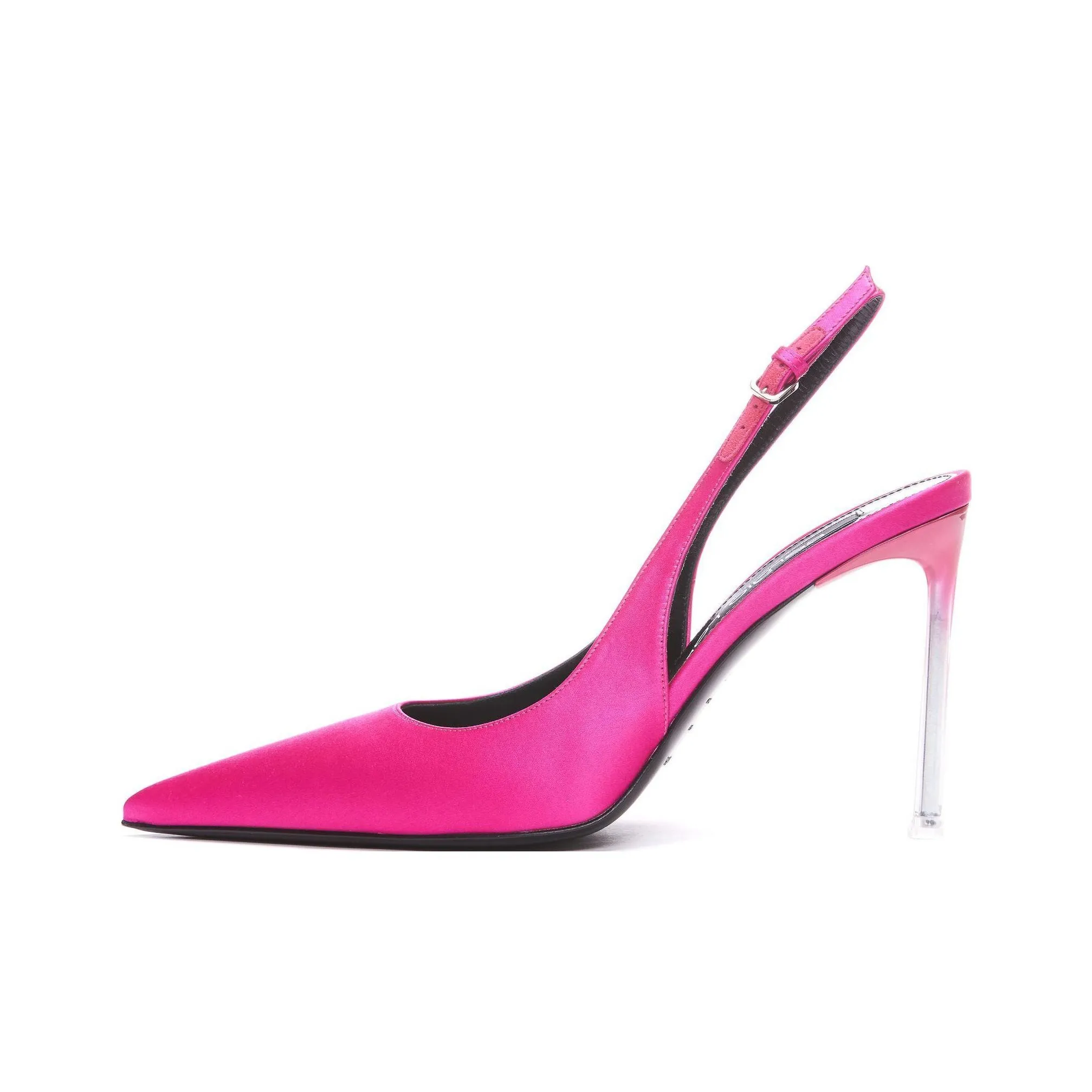SERGIO ROSSI Slingback Leather Pumps