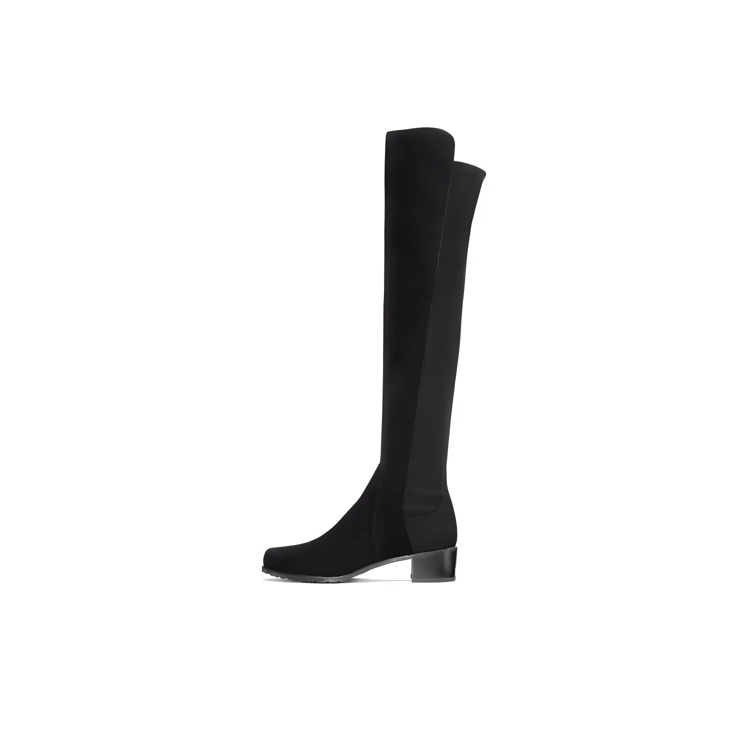 Stuart Weitzman/SW Knee High wit boots 4cm Women's Black