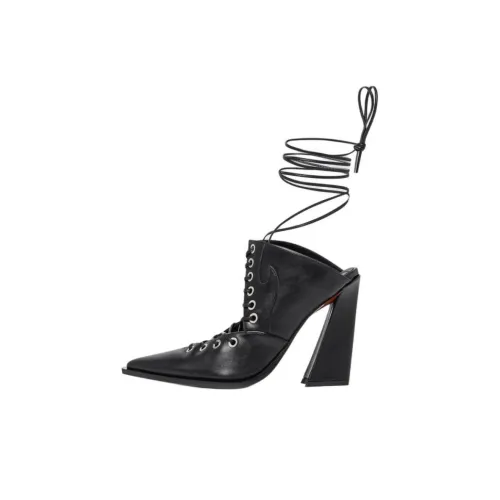 SONORA BOOTS Высокие каблуки Черные Женские