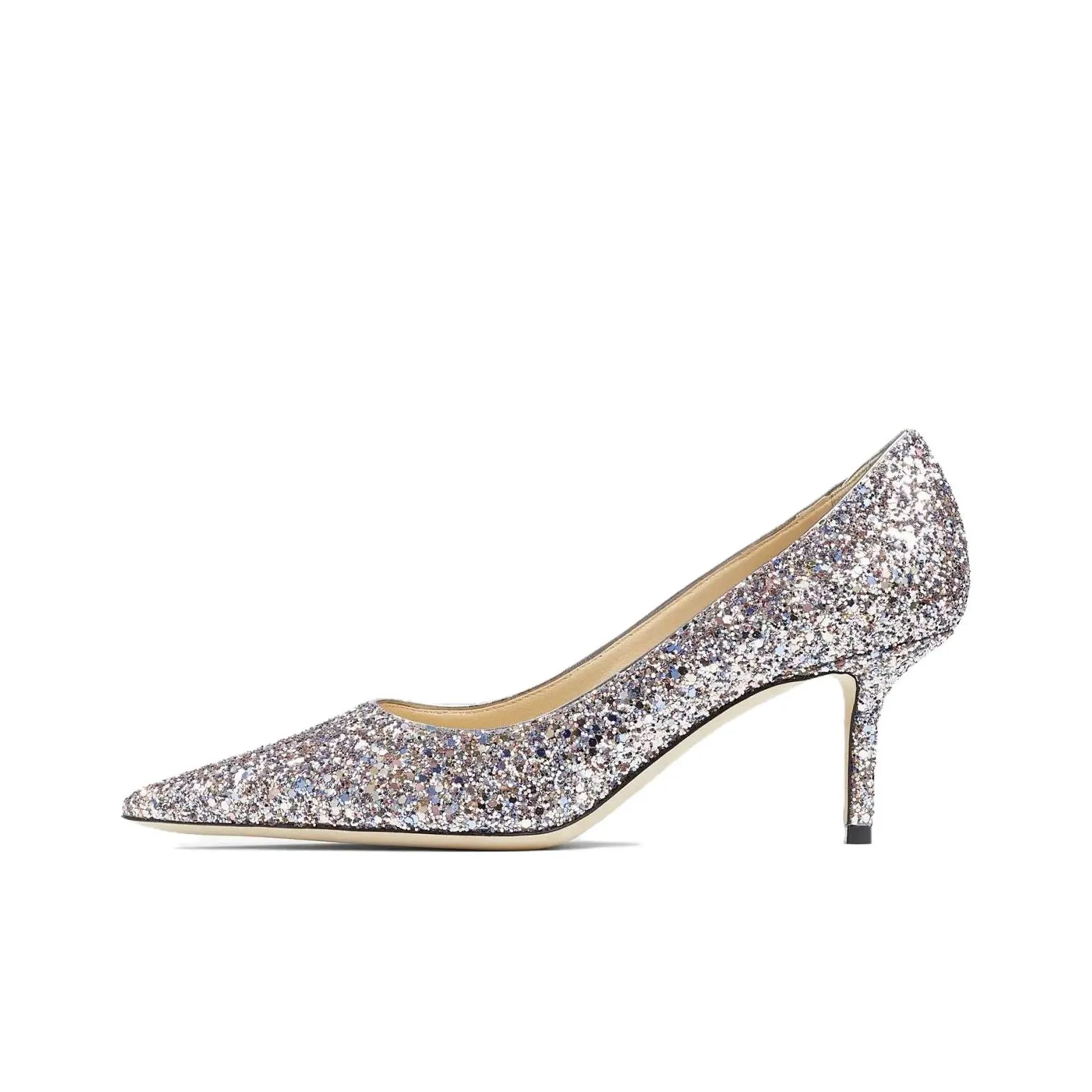 Jimmy Choo LOVE Slim Heel High Heel Wedding Shoes 6.5cm Women's Colorful Melange