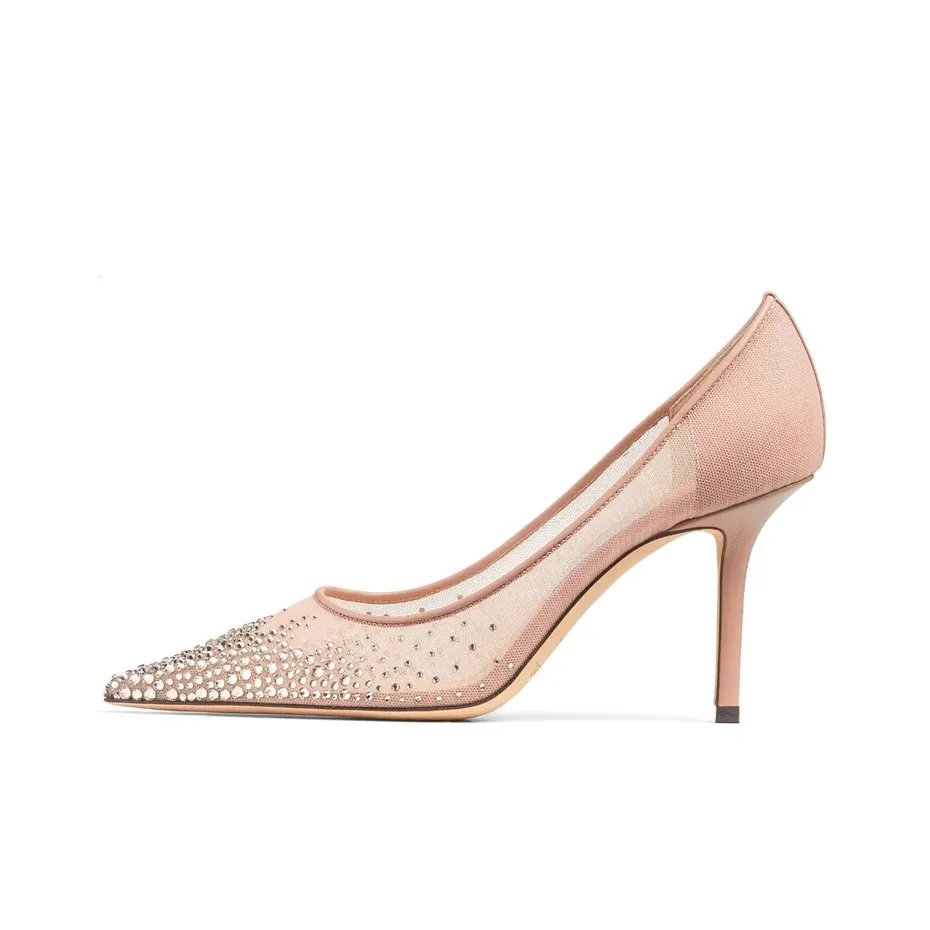 Jimmy Choo Love 85mm Crystal-embellished Pumps