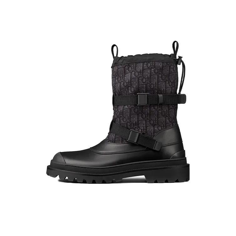 DIOR Explorer Ankle Boots Men's Black