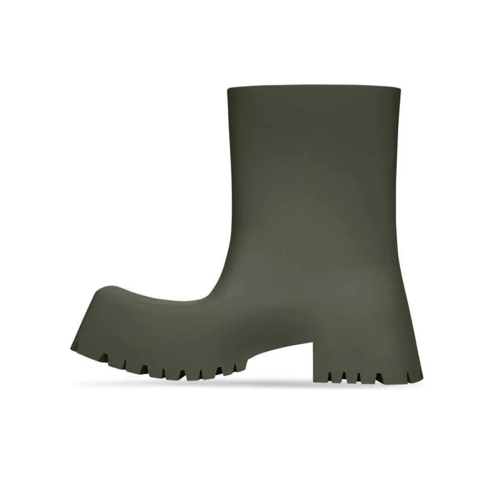 Balenciaga Trooper Boots 'Olive Green'
