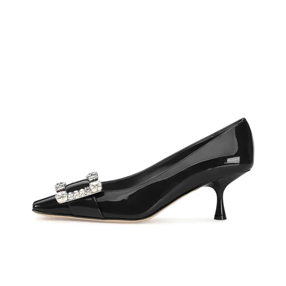 SERGIO ROSSI Sr Twenty Slim Heel High Heels Women's Black