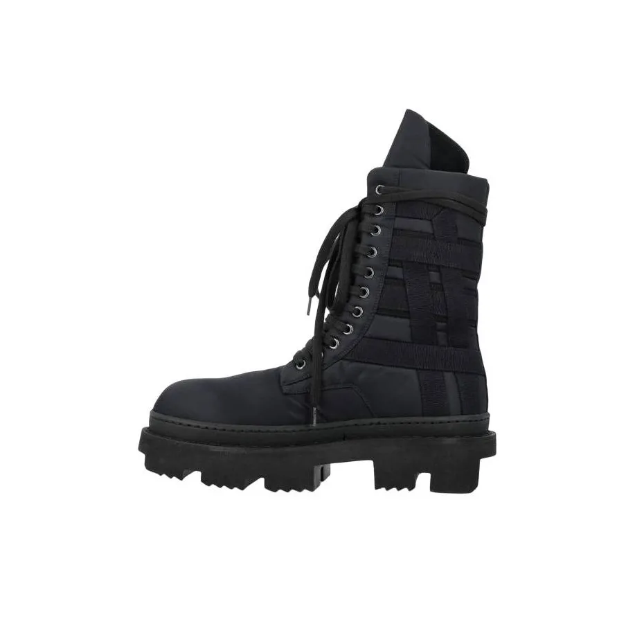 Rick Owens DRKSHDW Army Megatooth Lace-up Boots