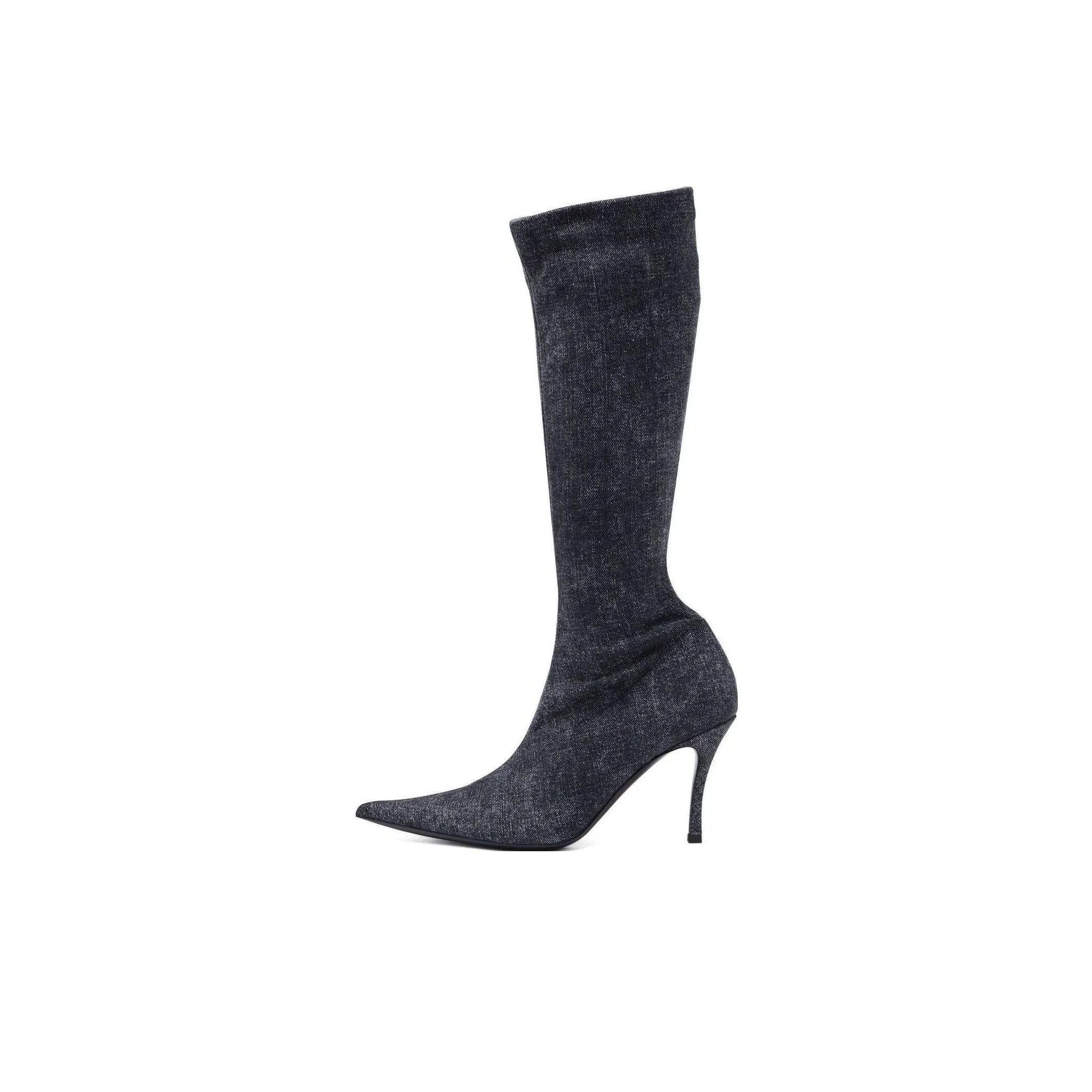 DIESEL Knee high Boots Women's Black