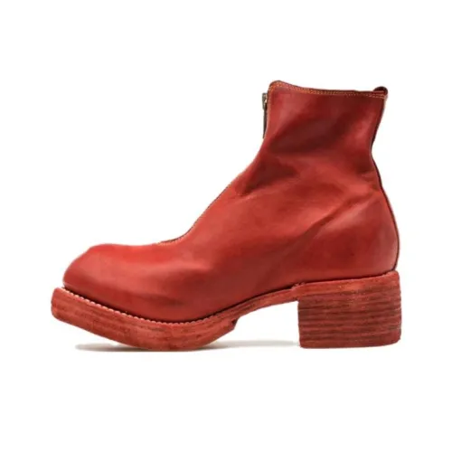 GUIDI Ботильоны Красные Женские
