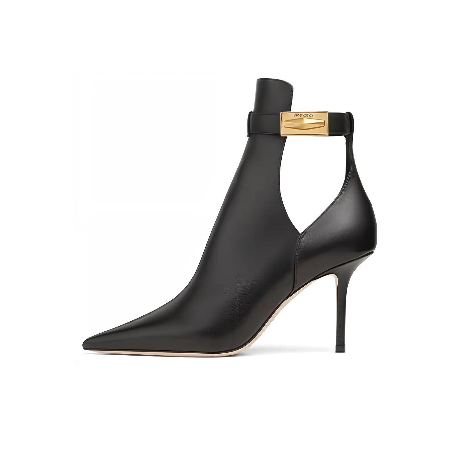 Jimmy Choo Nell 85mm Pointed-toe Ankle Boots