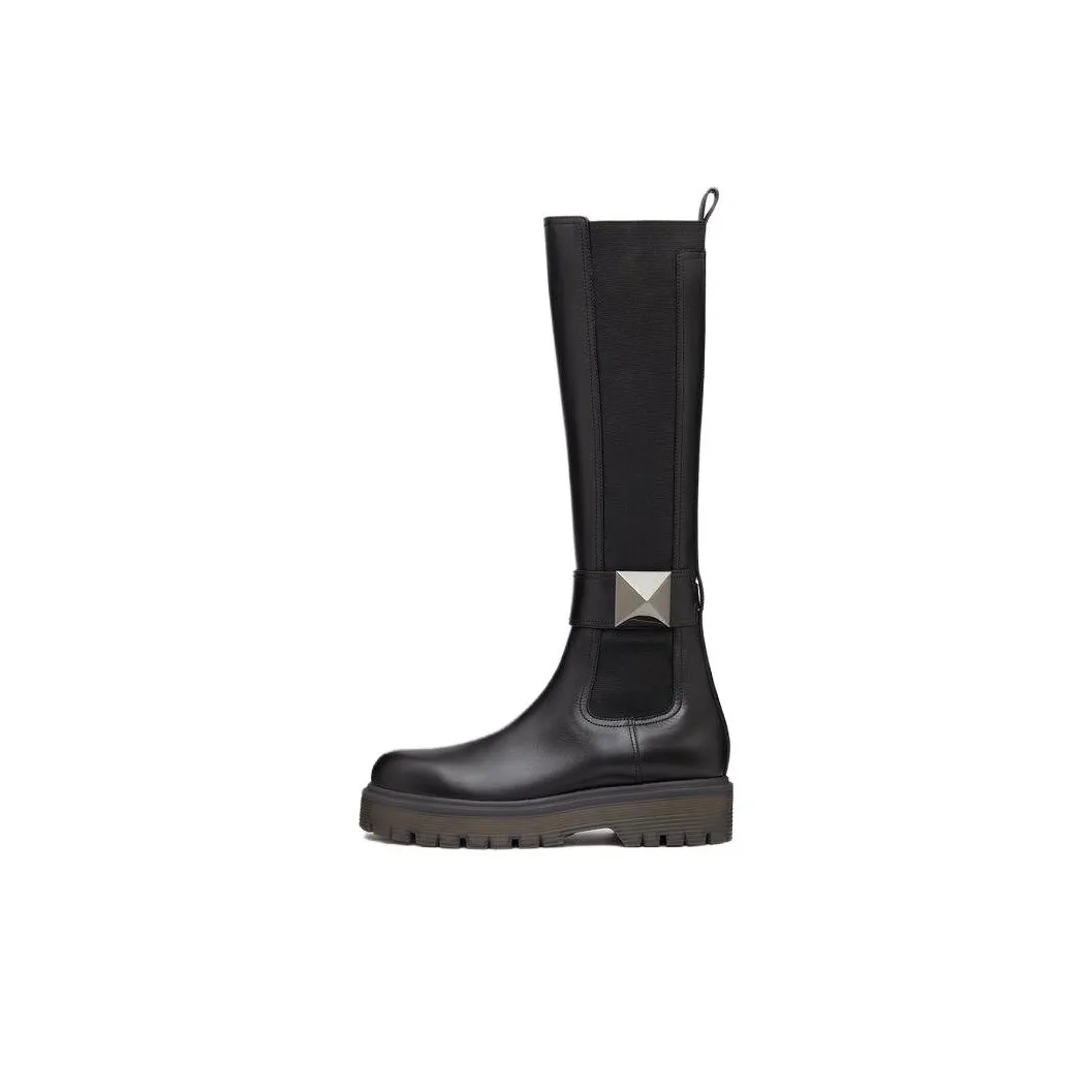 Valentino Women's One Stud 45mm Boot 'Black'