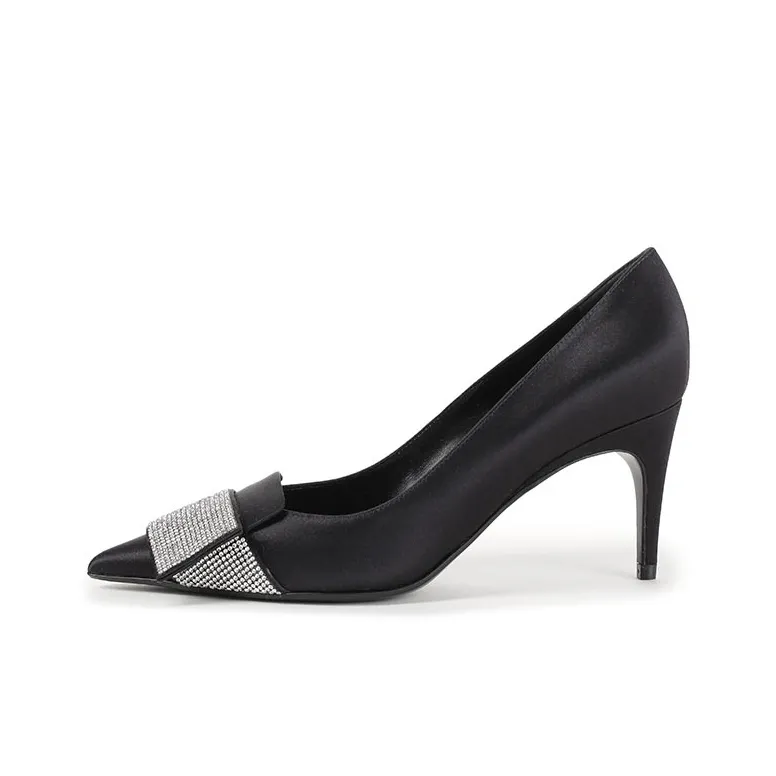 SERGIO ROSSI Sr1 Paris High Heels Women's Black