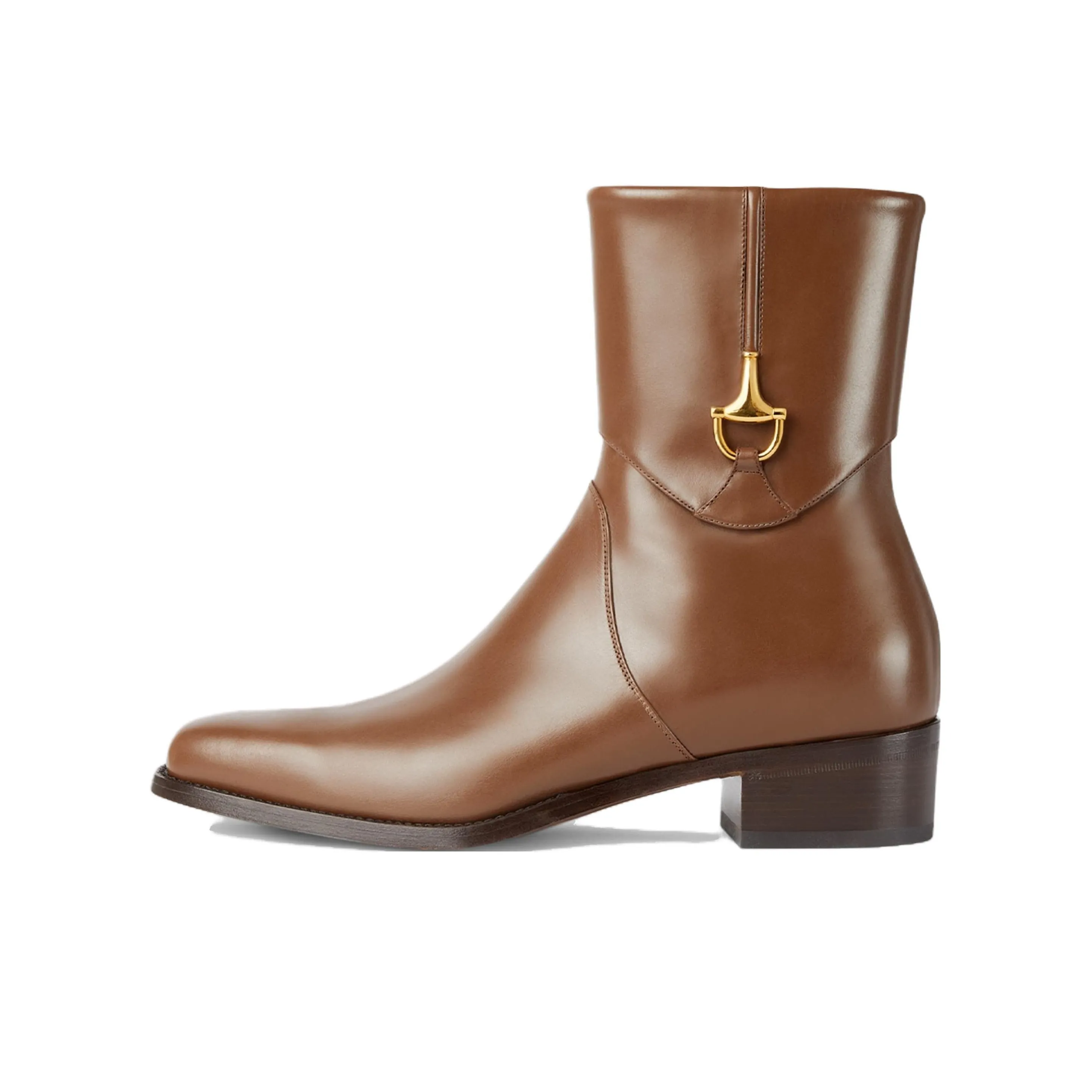 GUCCI Ботильоны Коричневый Мужской