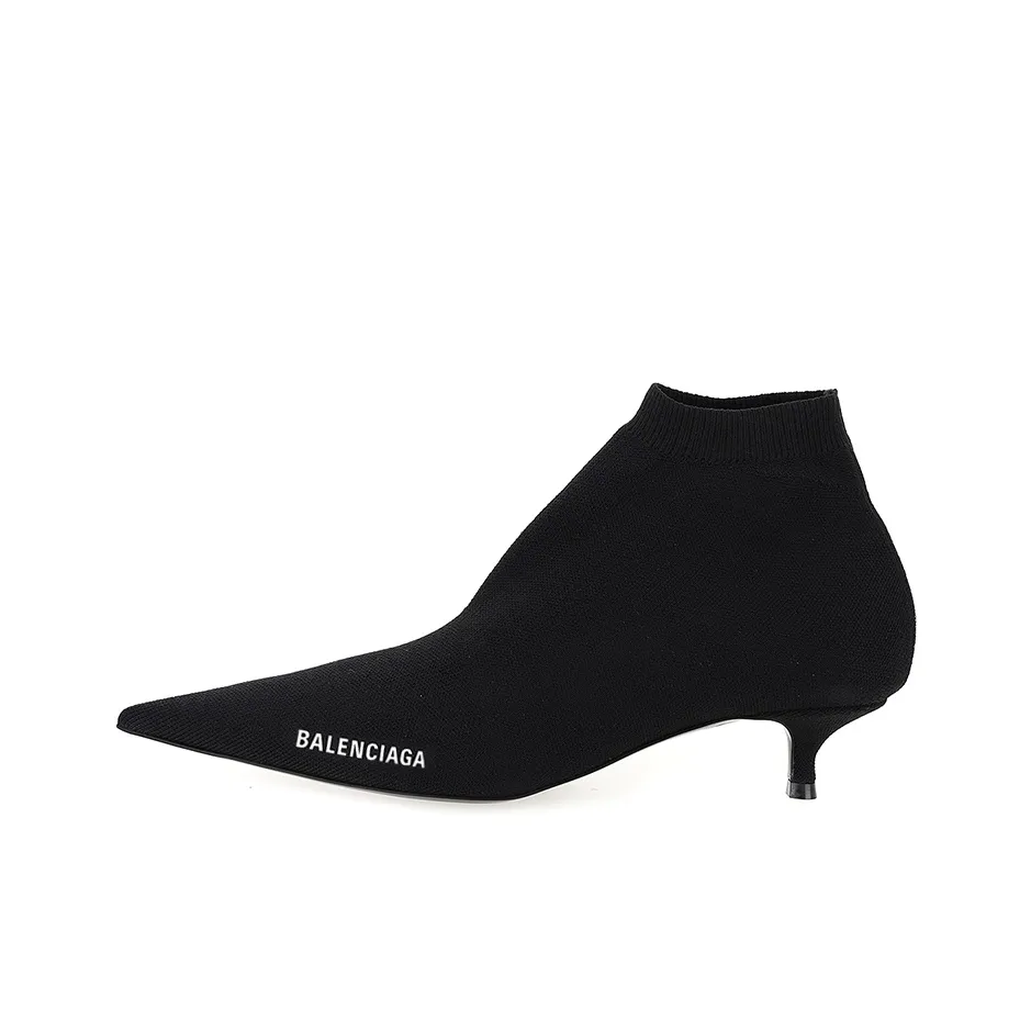 Balenciaga Knife Ankle Blau boots Women's Black