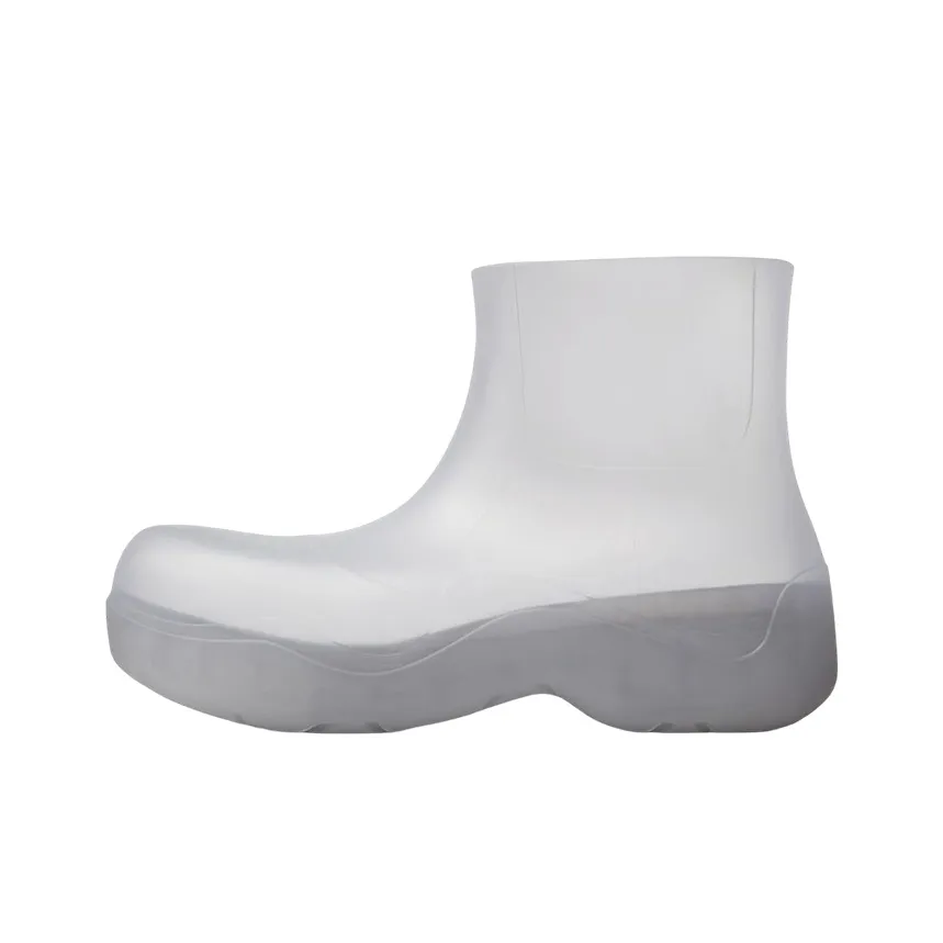 Bottega Veneta Puddle Ankle Boots Men's Glass Like