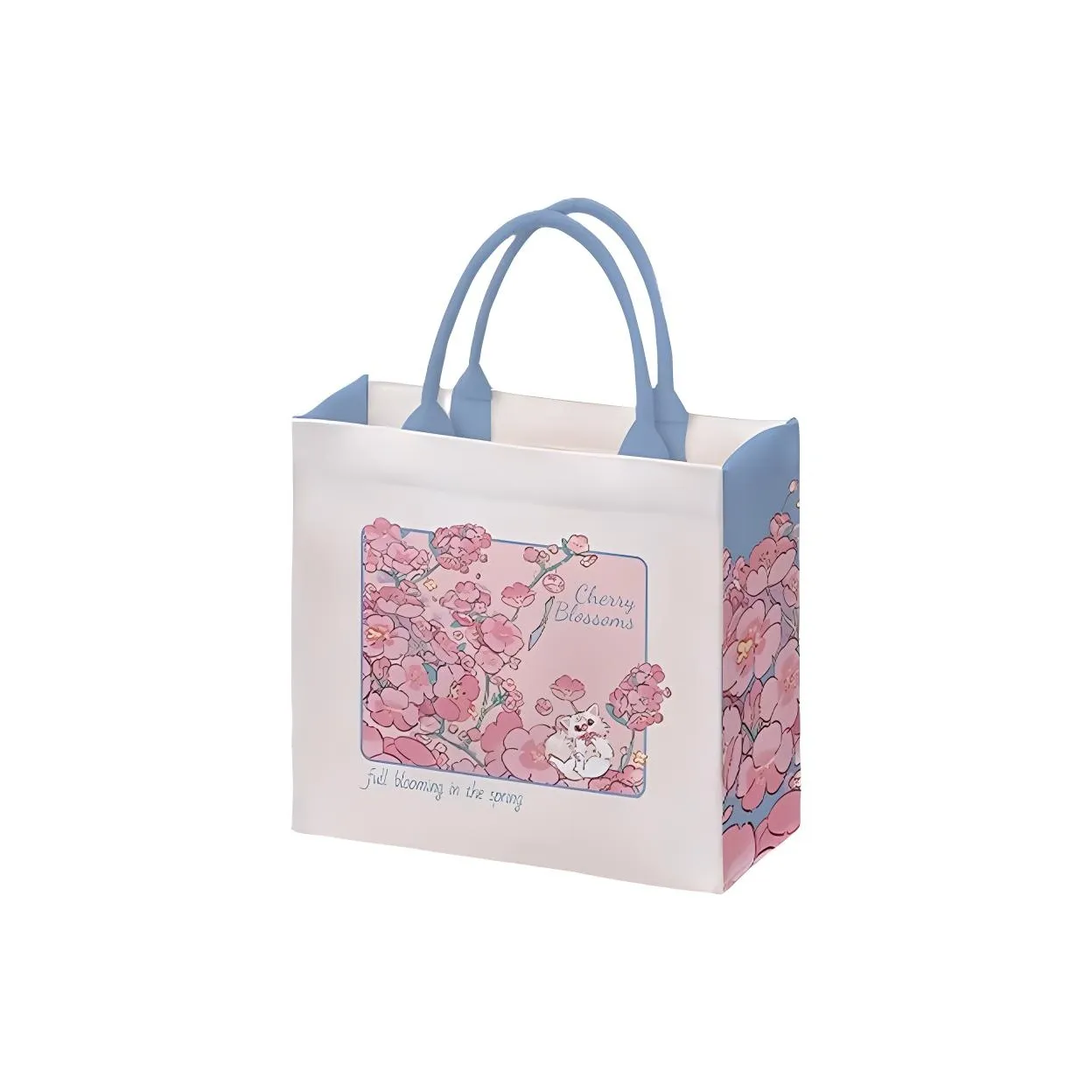 AOSONG Suede Technical Fabric Handbag Regular Unisex Pink