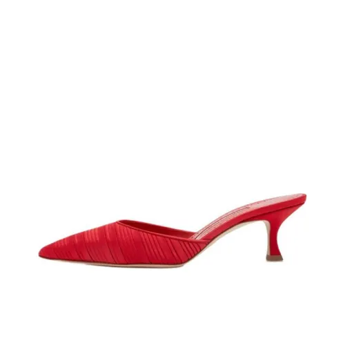 MANOLO BLAHNIK Домашние тапочки Женские