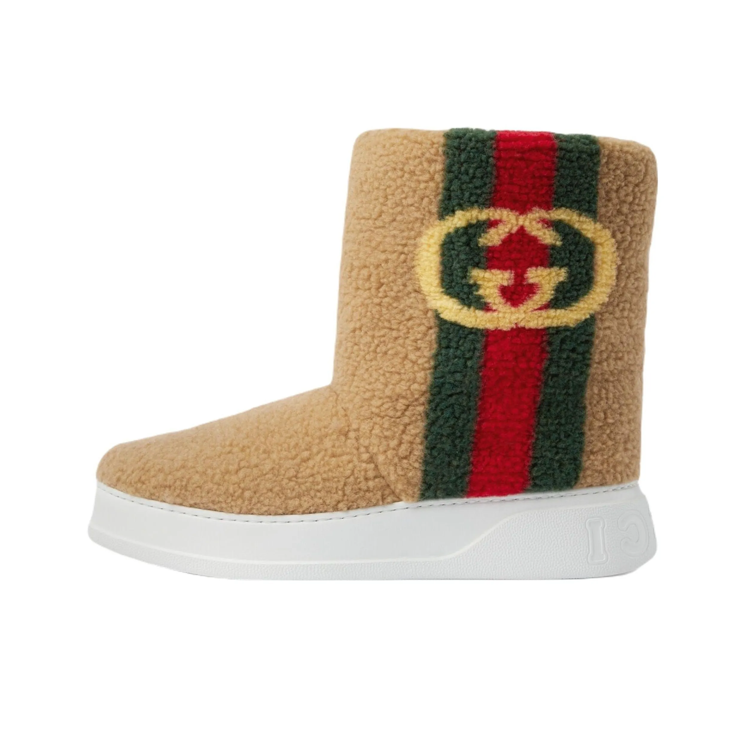 GUCCI Ankle Boot 'Interlocking G   Salty Caramel'