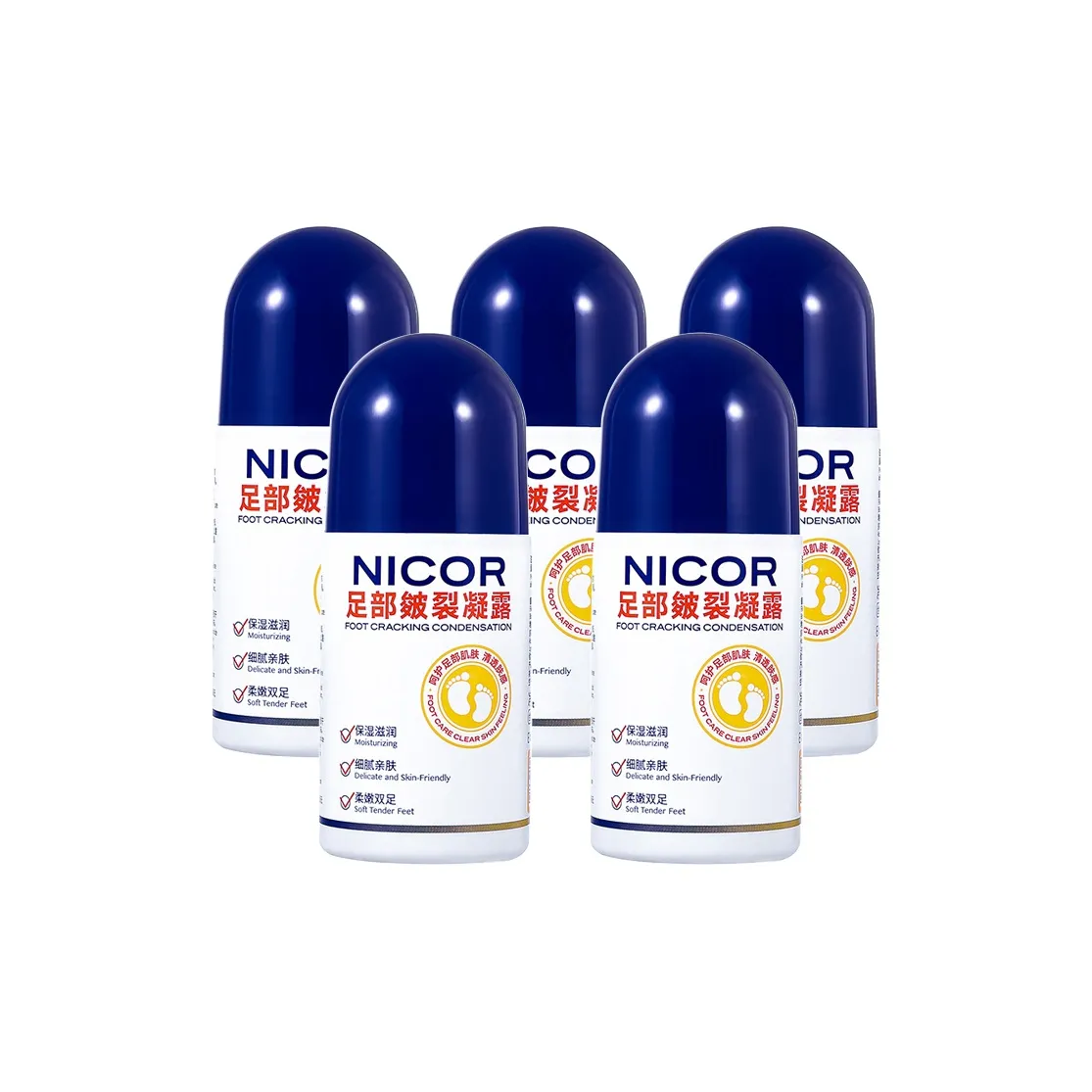 NICOR Ноги Тёплый Гель для Удаления Корк и Сокращения Целлюлита 60 мл