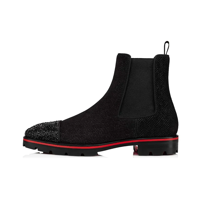 Christian Louboutin Chelsea Boots Men's Black