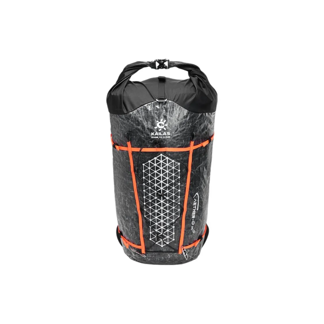 KAILAS Polyester Backpack Regular Unisex White & Purple & Black & Orange