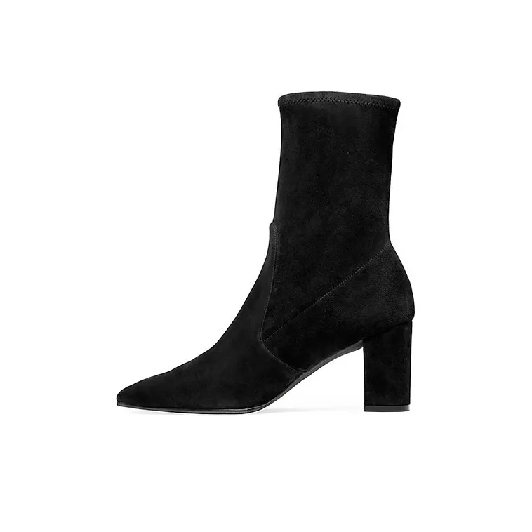 Stuart Weitzman/SW LANDRY 75 Ankle menos Boots Women's Black