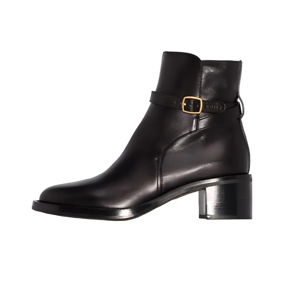 CELINE Ankle Boots Women's Black