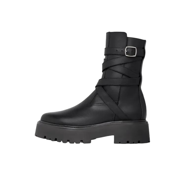 CELINE Ankle Boots 4.5cm Women's Black