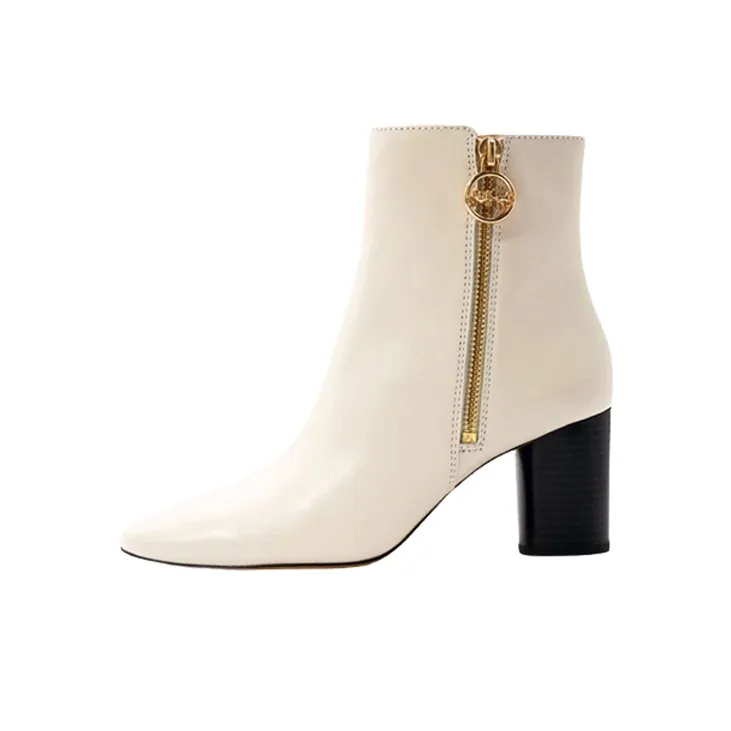 COACH Ankle Boots Women's White