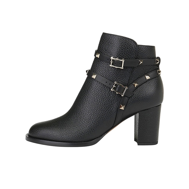Valentino Garavani Trackstud leather loafers Valentino Garavani Trackstud leather loafers