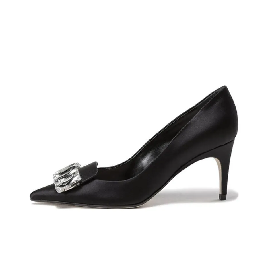 SERGIO ROSSI Sr1 Slim Heel High Heels 7.5cm Women's Black