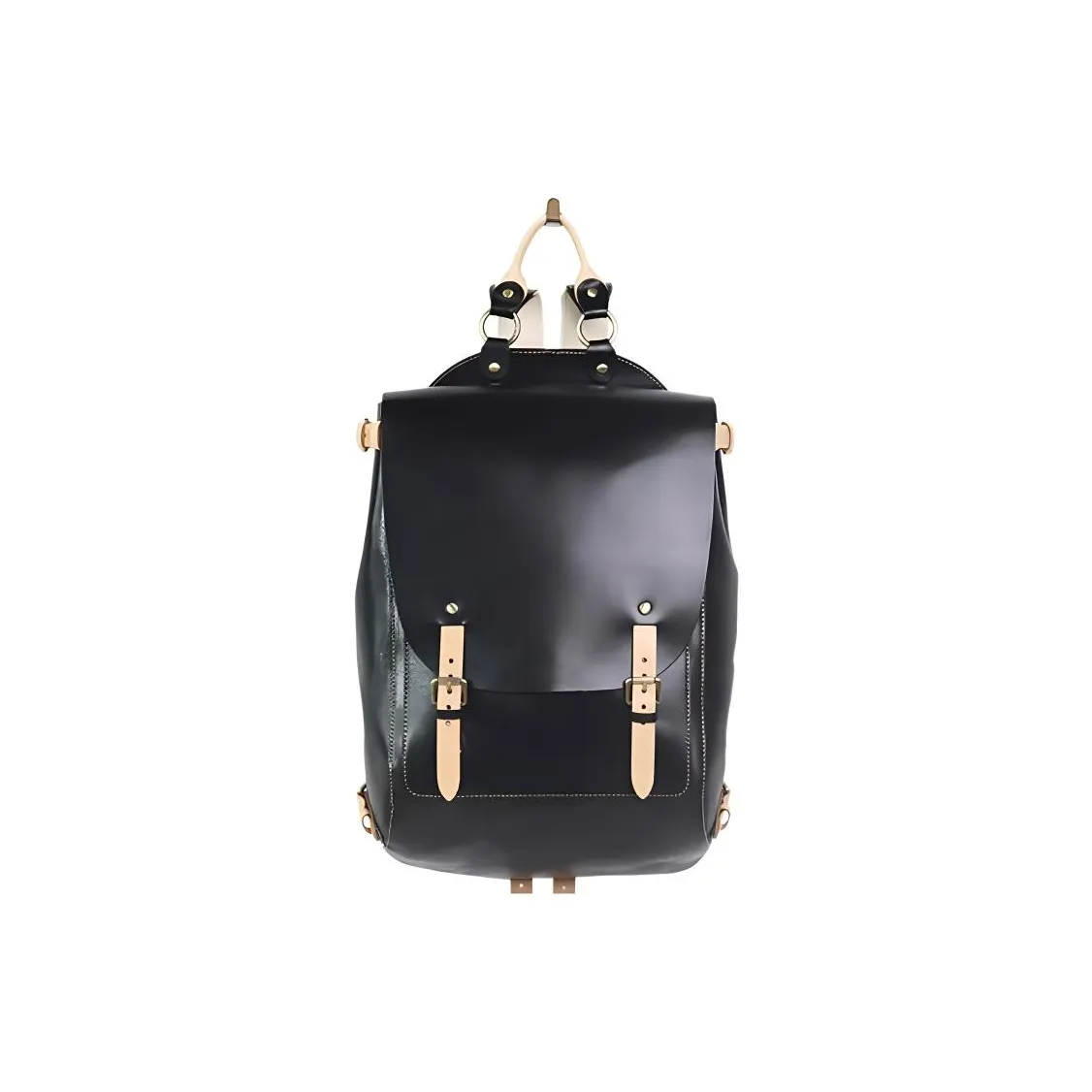 LINE ARTISANAL Коровья кожа Carry Рюкзак Стандартный Унисекс Черный