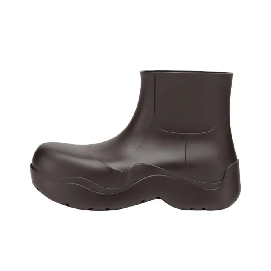 Bottega Veneta Puddle Rain Men Ankle Men Men's Coffee