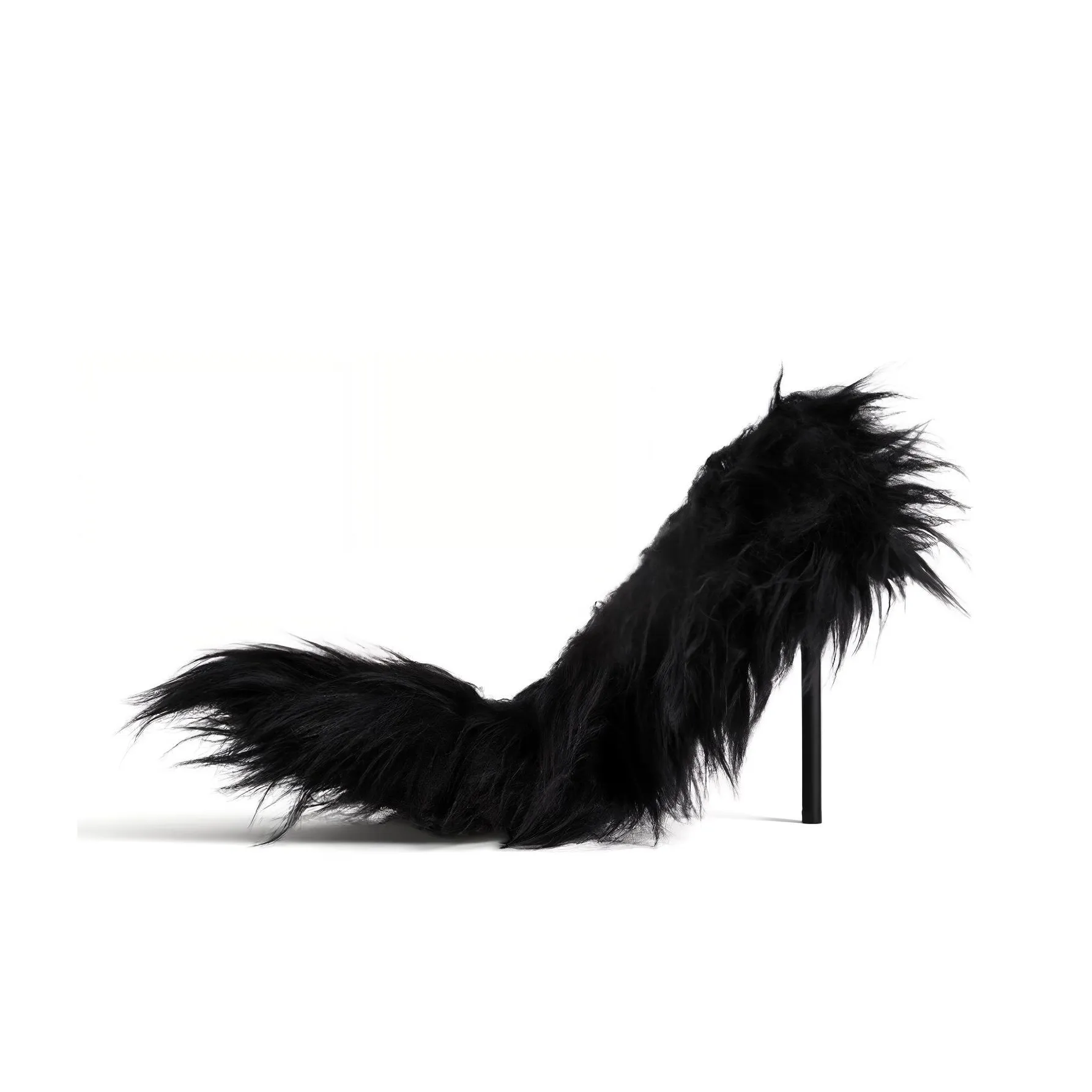Balenciaga Flex Fur Pumps