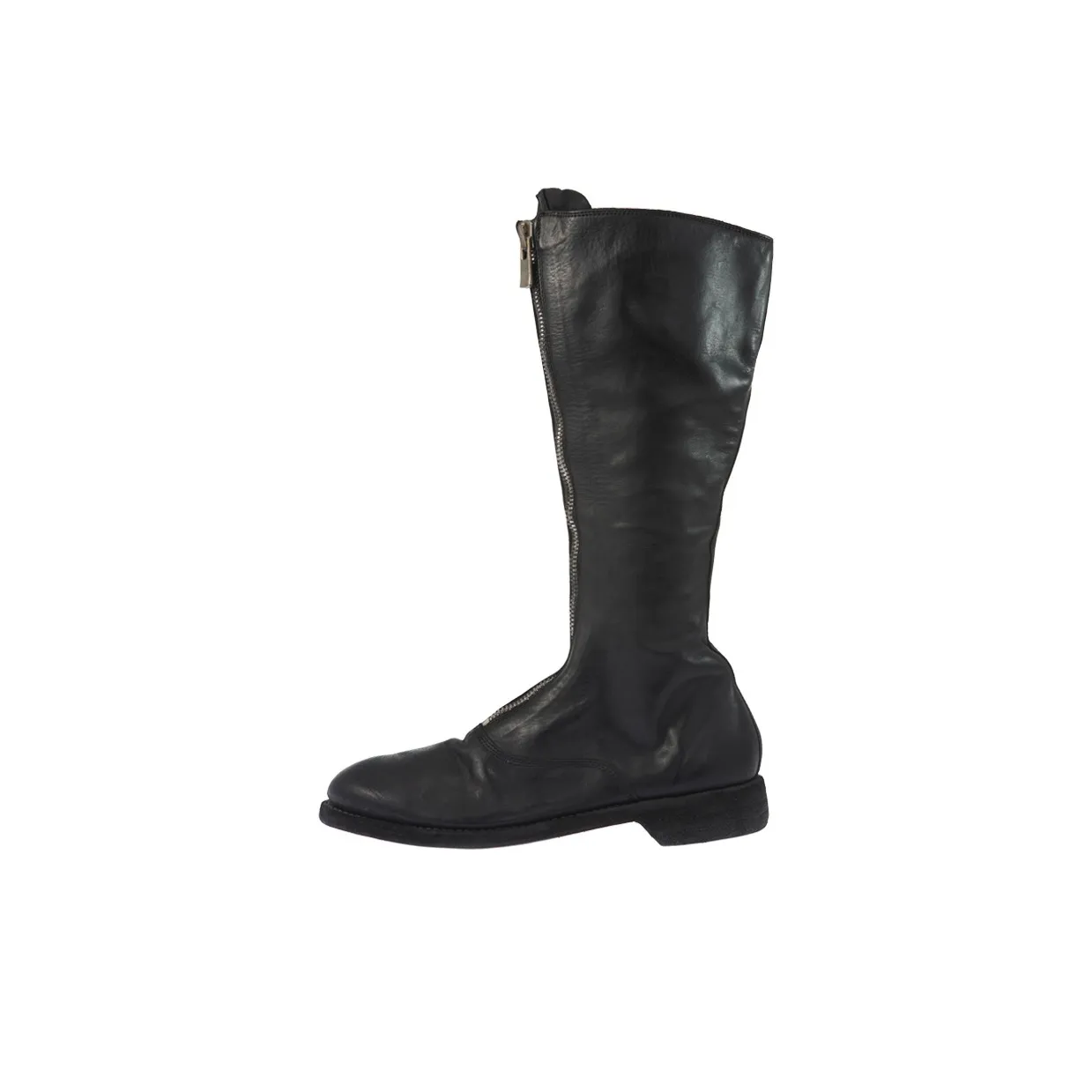 GUIDI Front Zip Boots