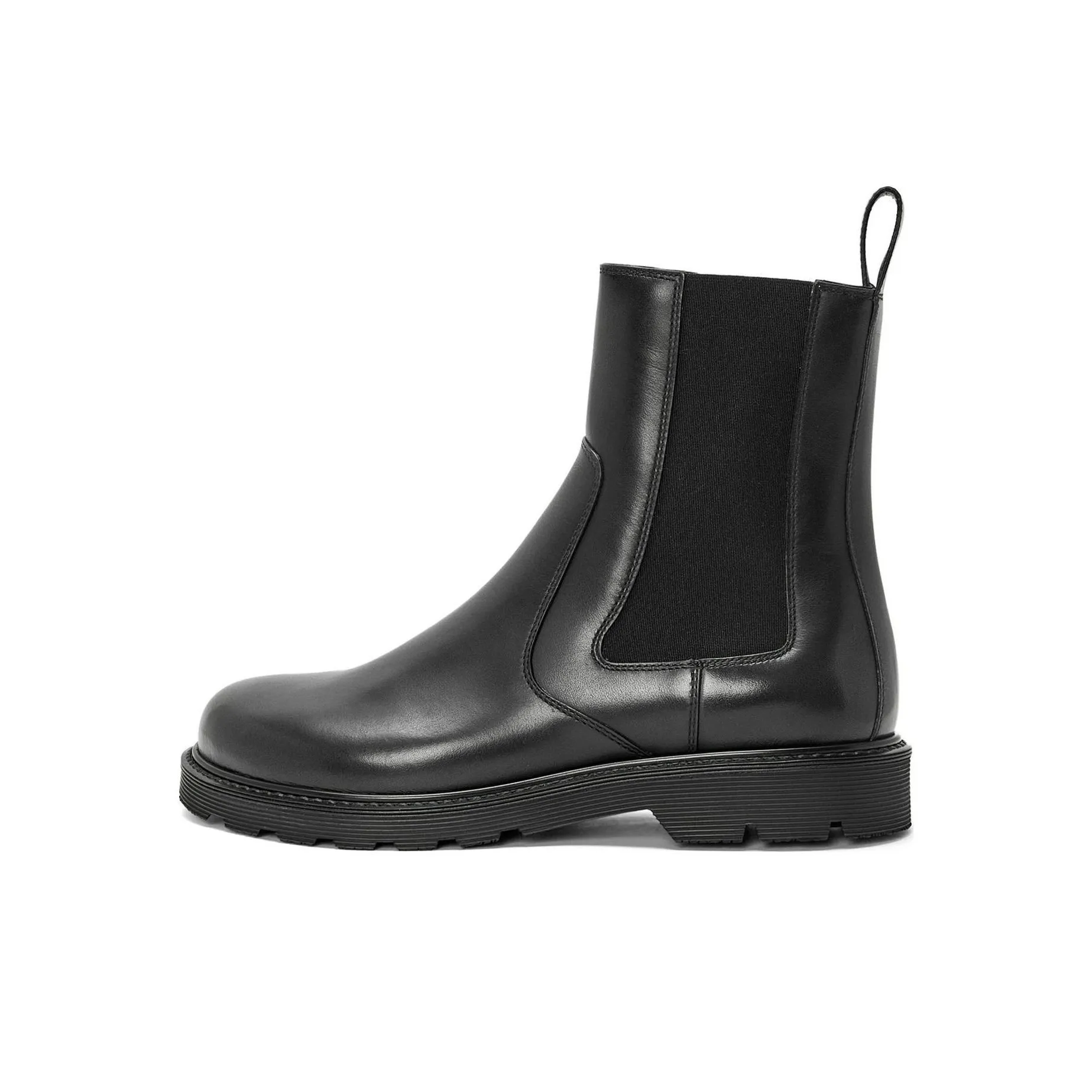 LOEWE Blaze Short Chelsea Boots 3cm Women's Black