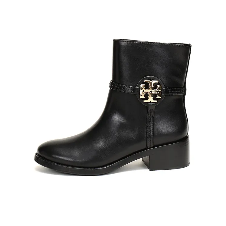 TORY BURCH Miller Ankle Dead Boots 4.5cm Women's Black