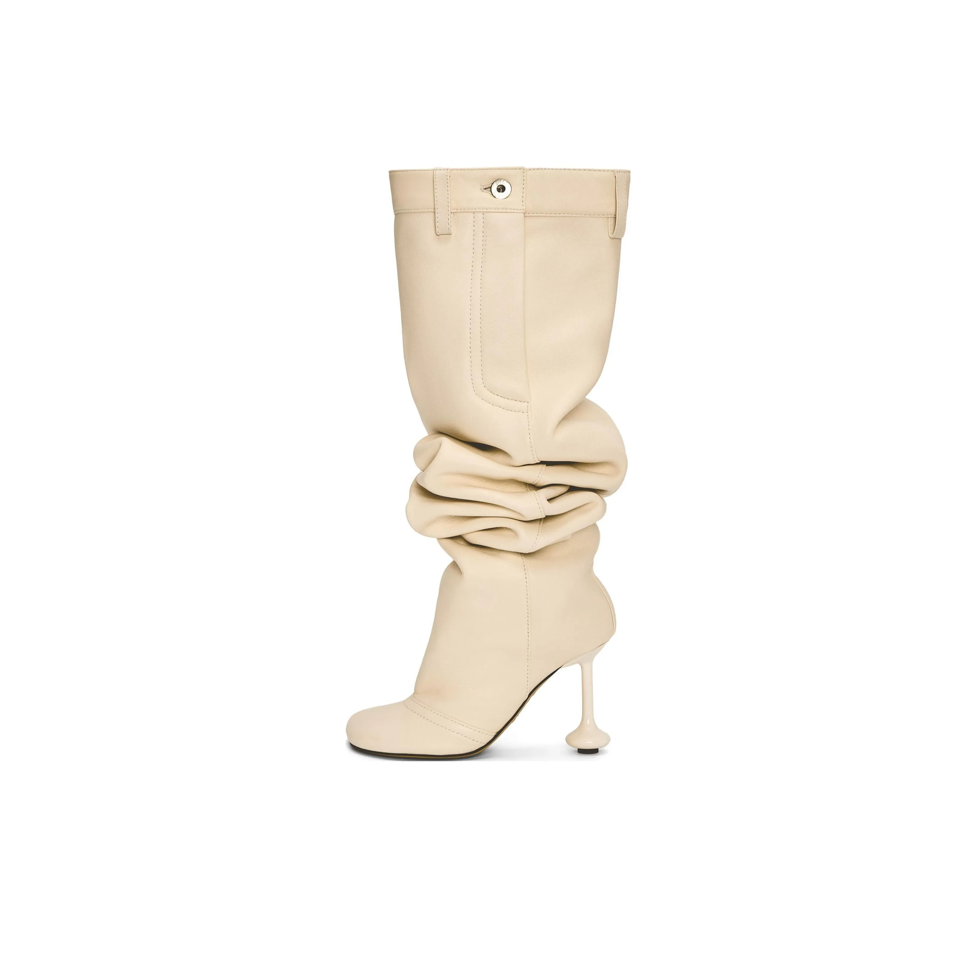 LOEWE Toy Knee high Boots 9cm Women's Beige