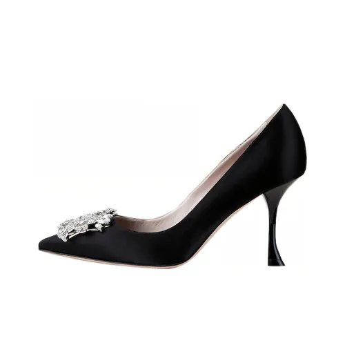Roger Vivier RV BOUQUET STRASS Высокие каблуки Женские
