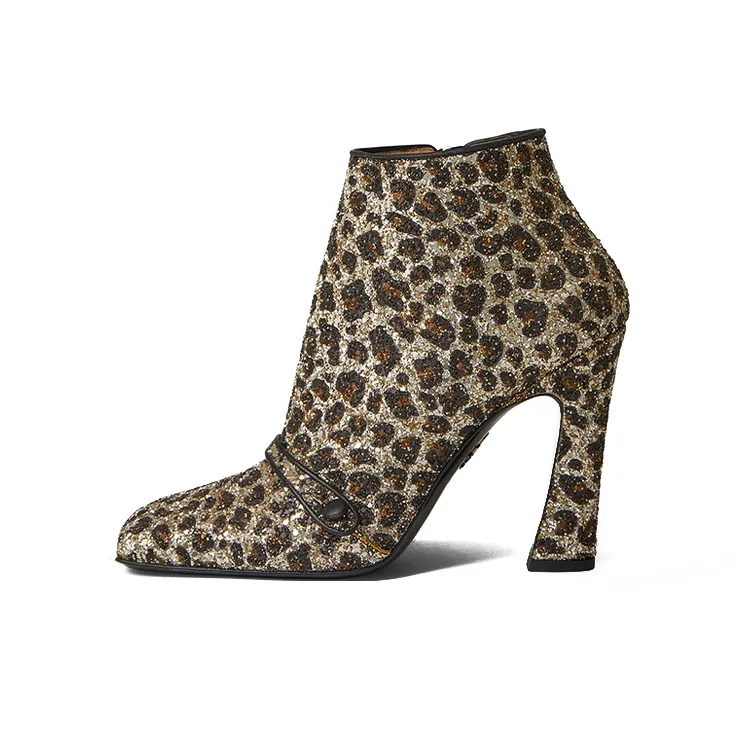 DSQUARED 2 Ankle Boots Buttero 10cm Women's Brown