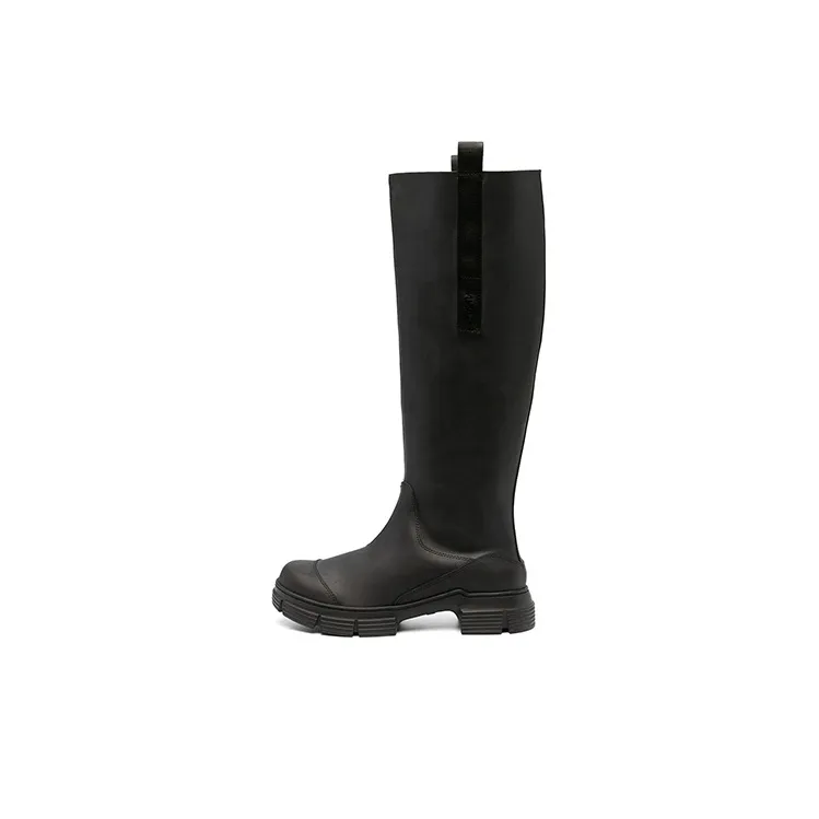GANNI Country 50mm Knee-high Boots
