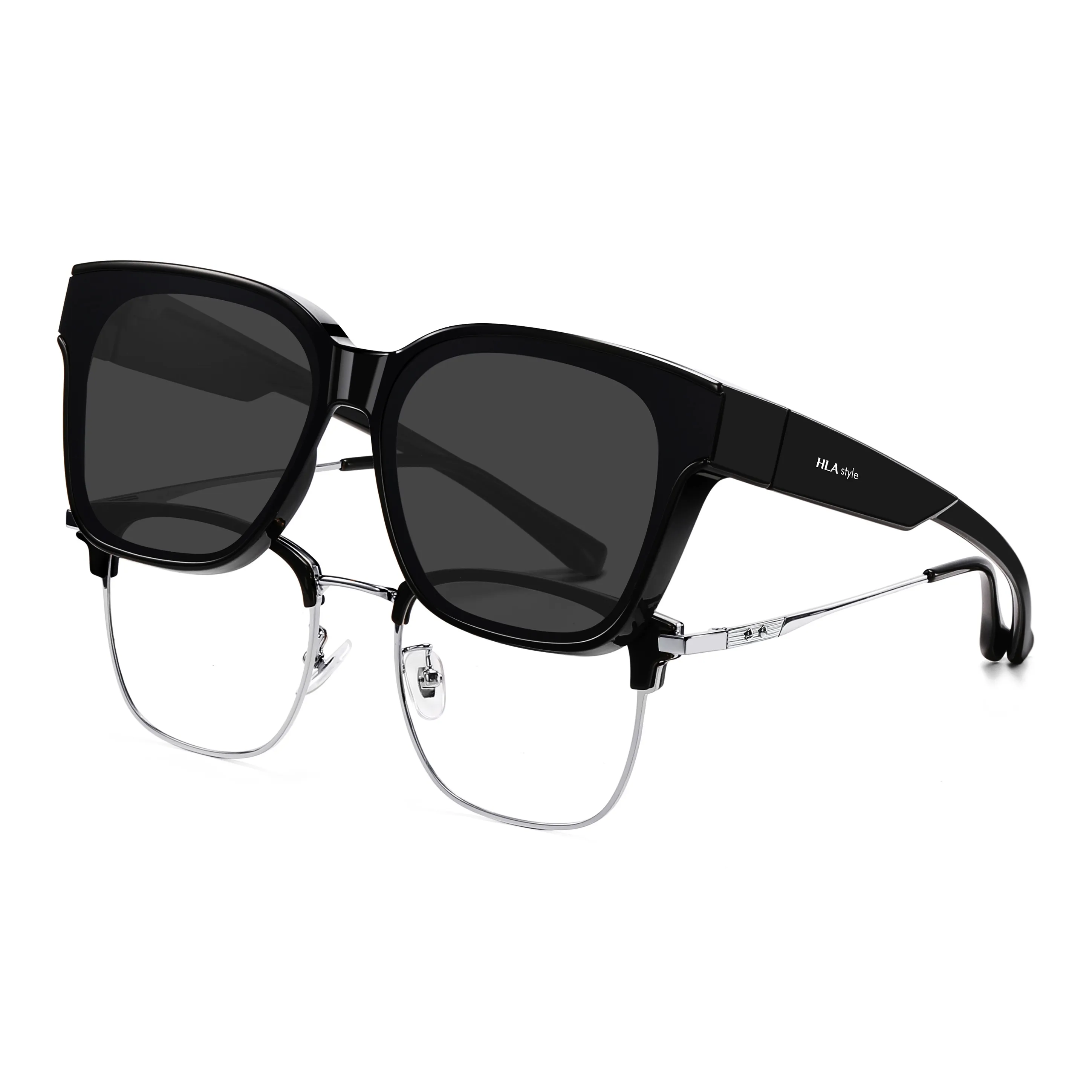 HLA TR Памятный пластик Нерегулярная форма Солнцезащитные очки Унисекс