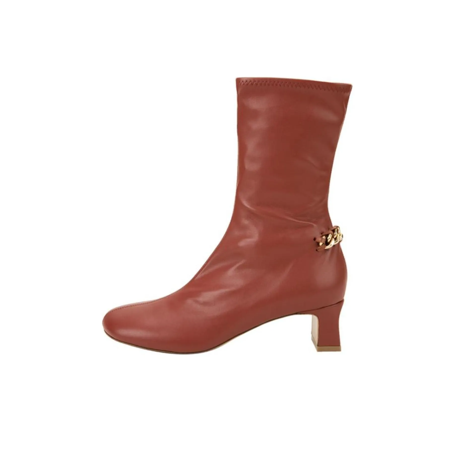 Stella McCartney Ankle Boots 4.5cm Women's Red