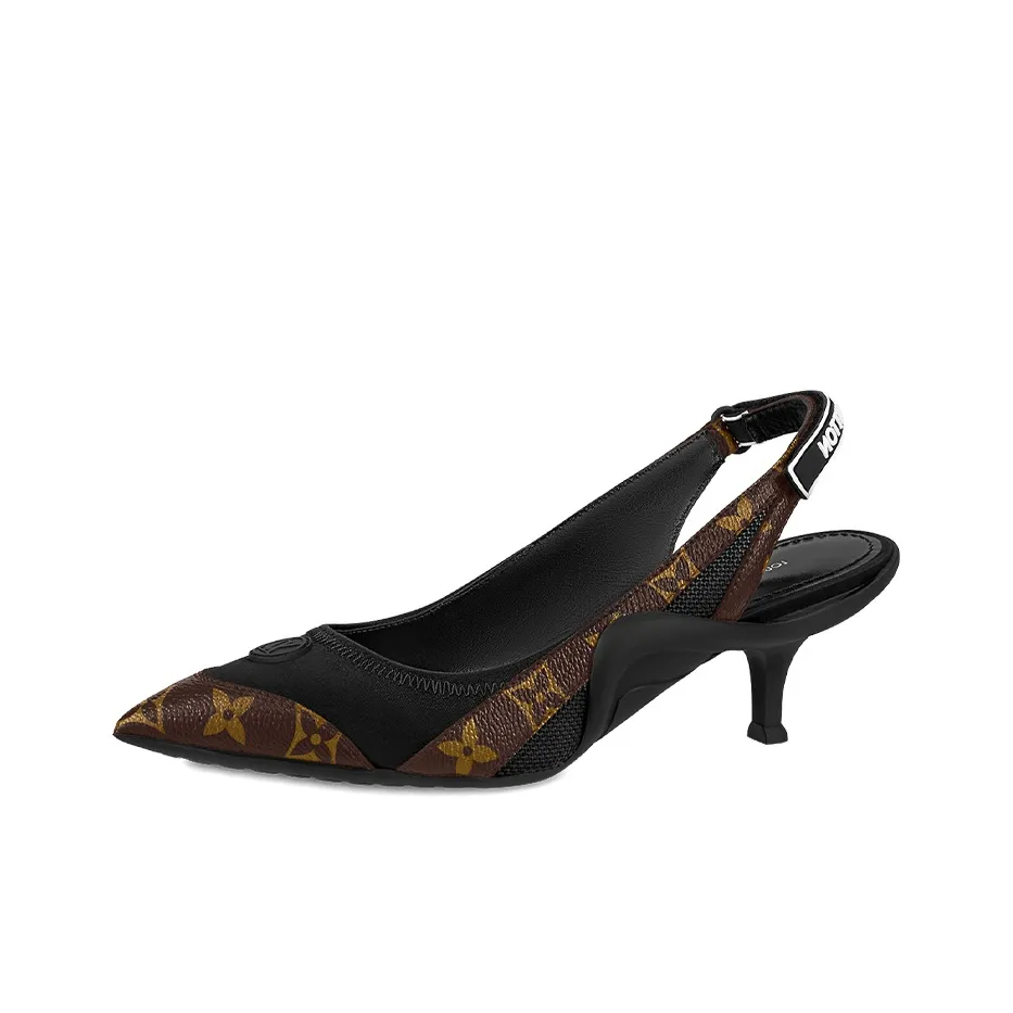 LOUIS VUITTON Archlight Slingback Pumps 'Brown Monogram' Women's