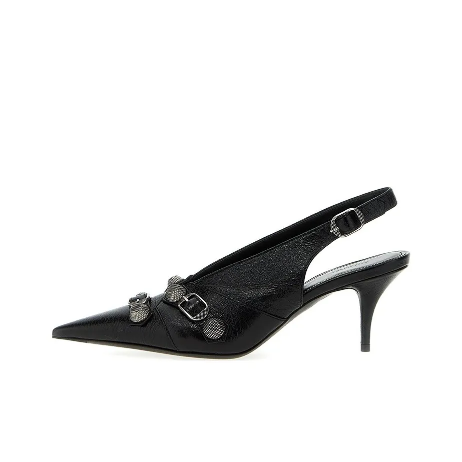 Balenciaga Cagole Slingback 70mm Pumps 'Black' Women's